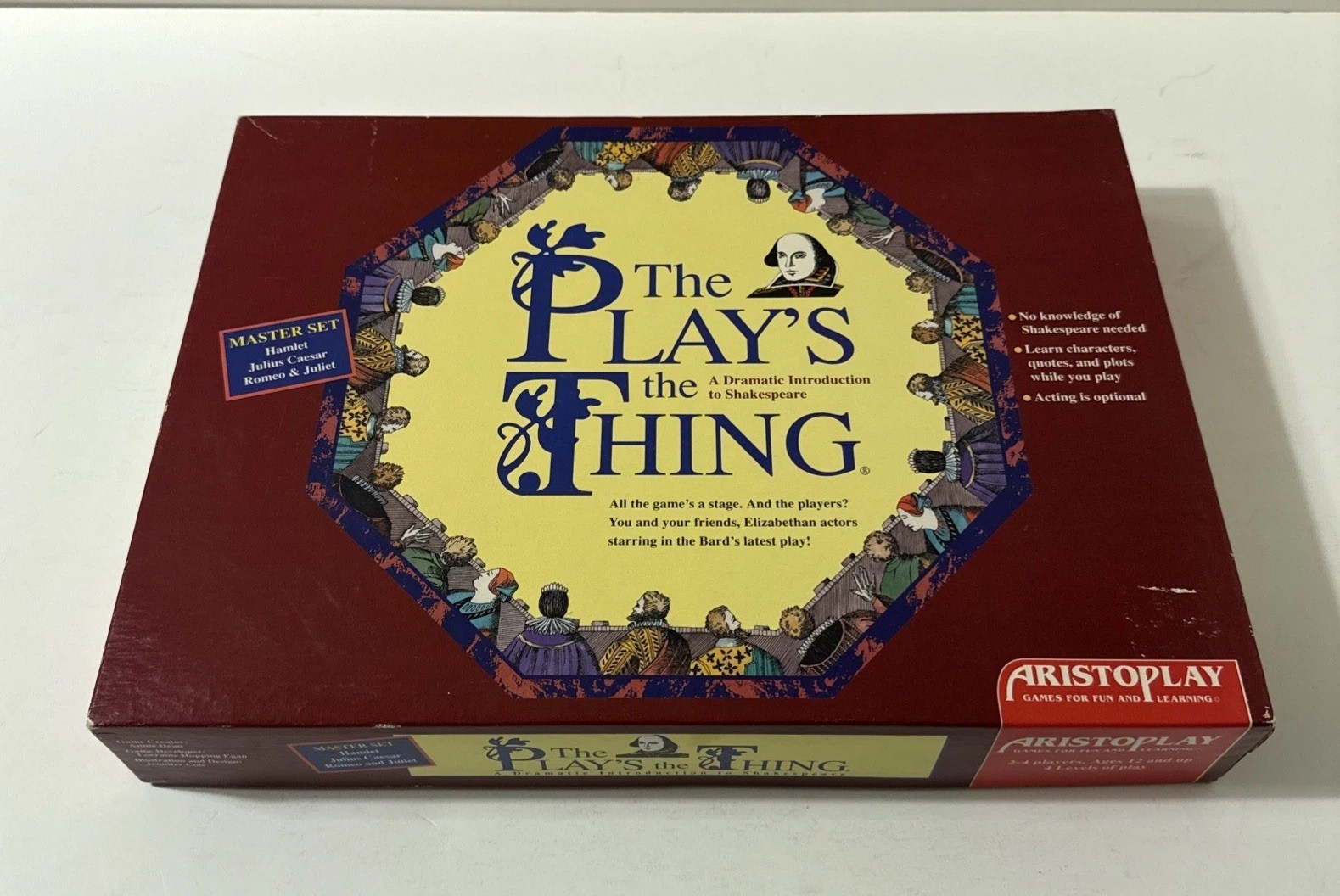 Vintage The Play’s The Thing Game by Aristoplay – 1993 Edition – Complete!