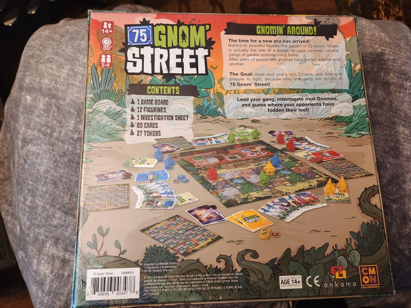 75 Gnom’ Street Board Game – New! Factory Sealed
