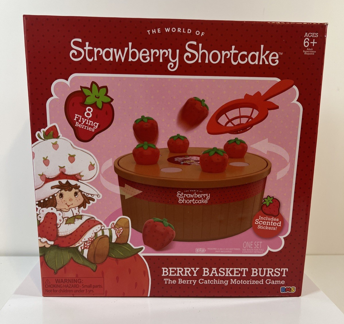 Strawberry Shortcake Berry Basket Burst Motorized Game! Family Game Night!