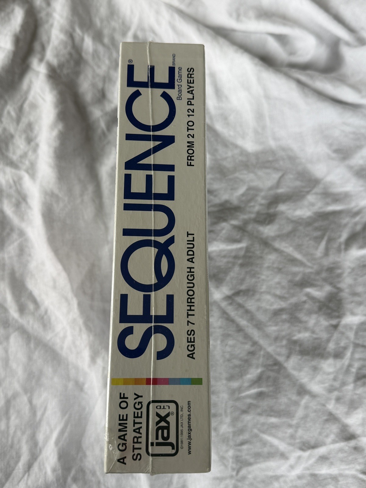 Sequence Board Game By Jax 1995 2 to 12 Players NEW IN SEALED BOX