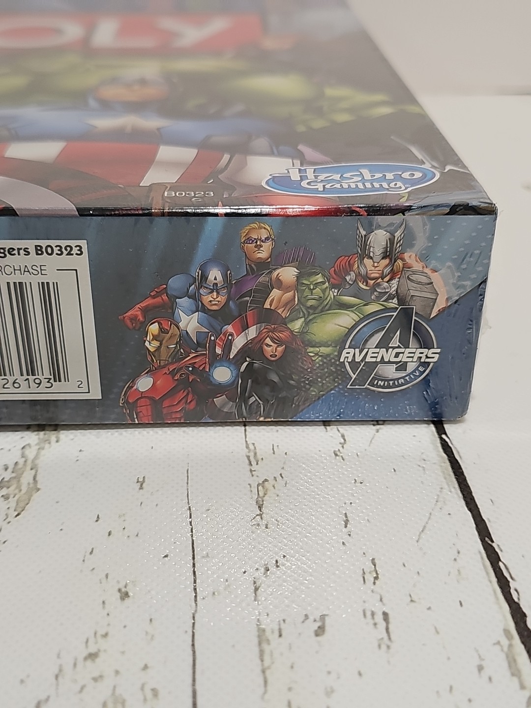 Monopoly Marvel Avengers Edition Board Game Hasbro New Open Box Sealed Parts