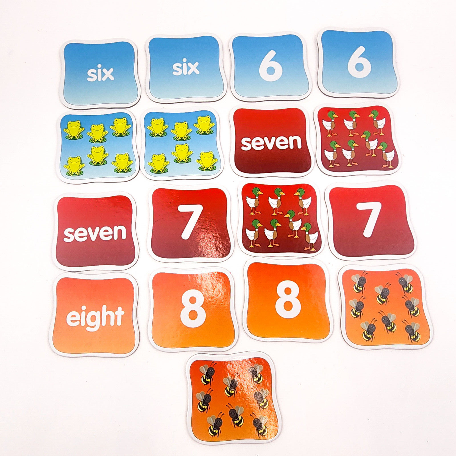 Learning Journey Match It Counting Memory Game 55 Tiles