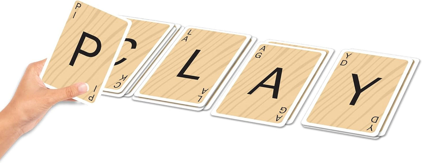 Scrabble Slam Fast Paced Card Game Travel Size Word Formation Fun