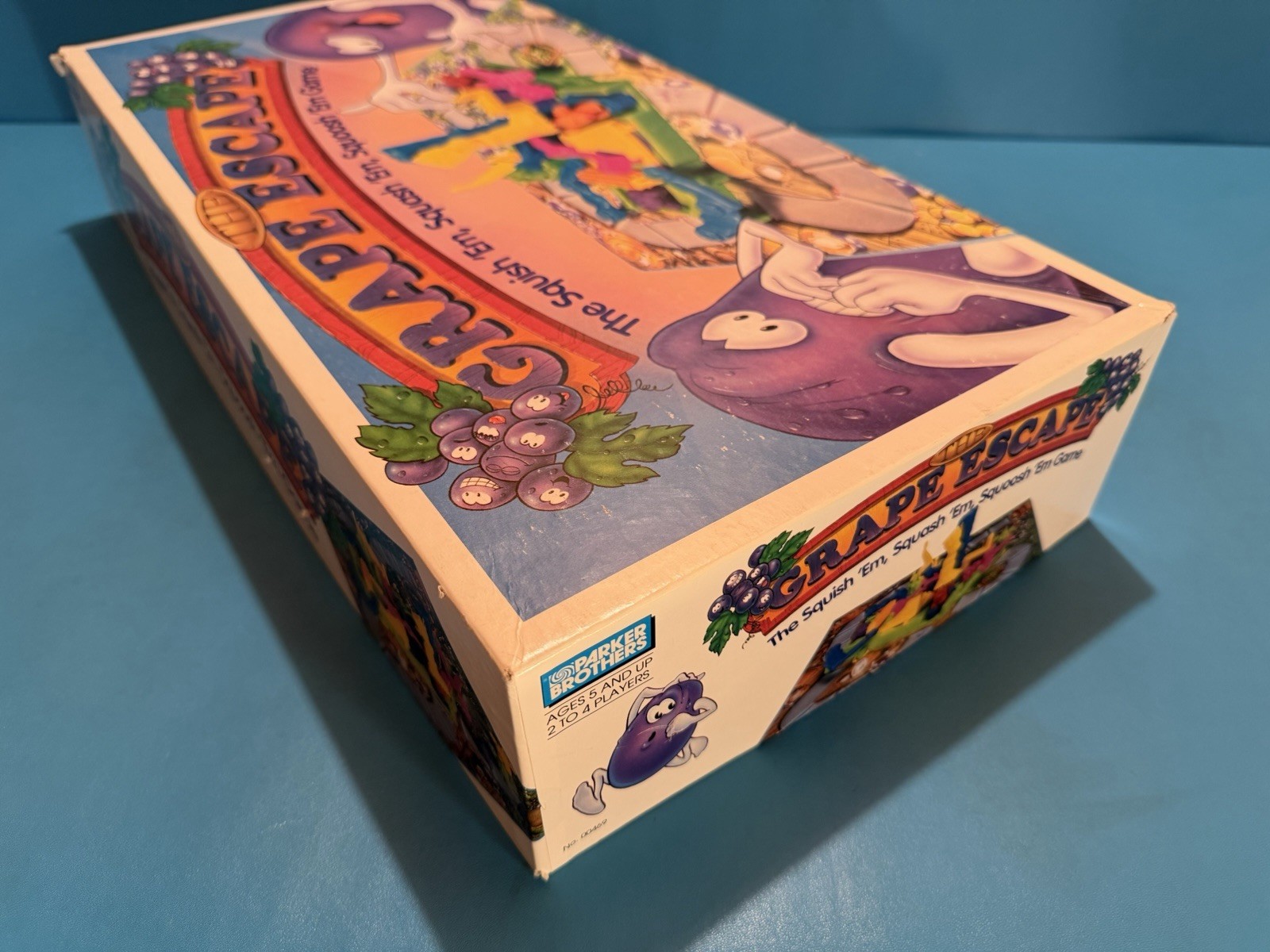 VINTAGE The Grape Escape Game COMPLETE NO DOUGH Parker Brothers 1992 90’s Kids