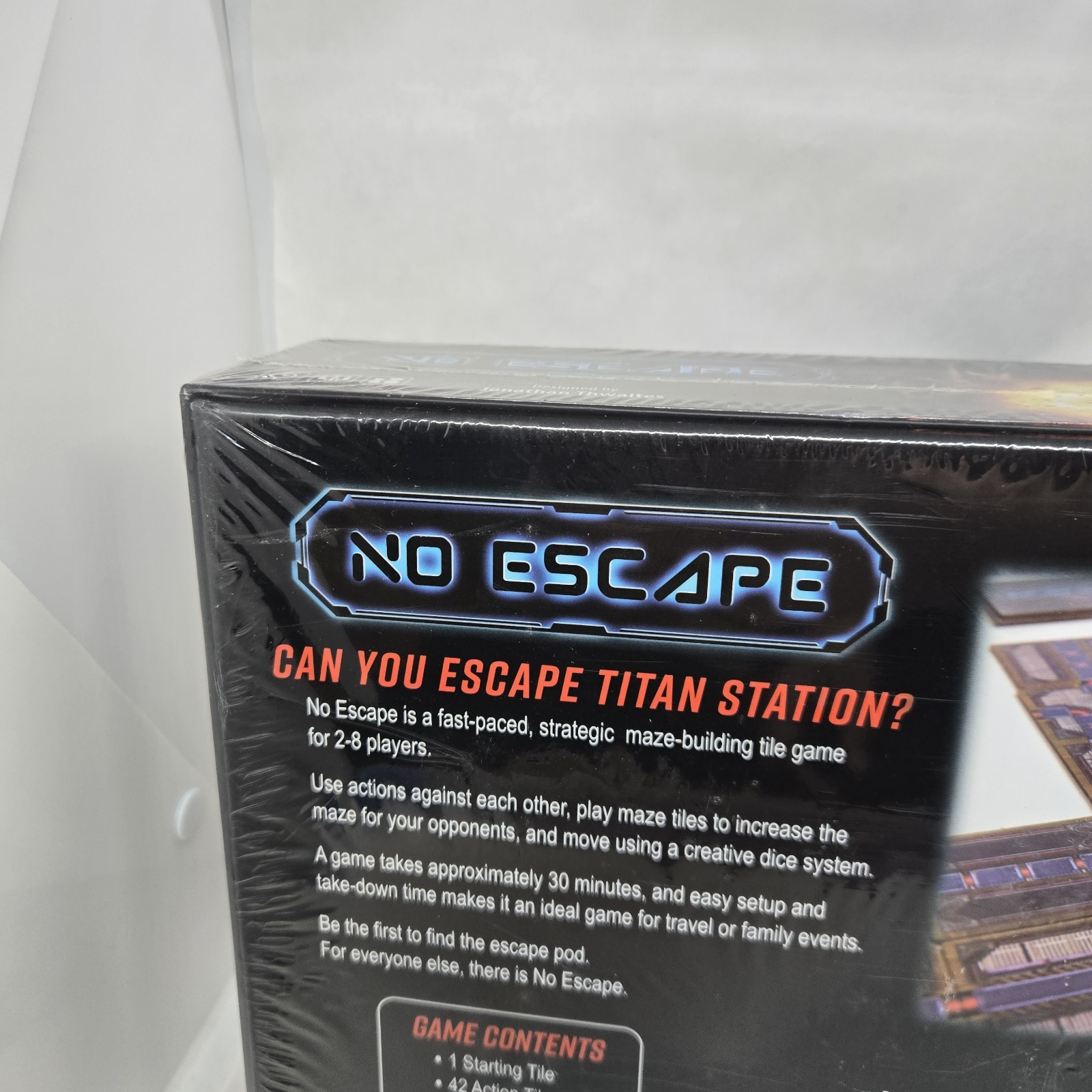No Escape Board Game SEALED NEW OOMM Games 2020 Jonathan Thwaites