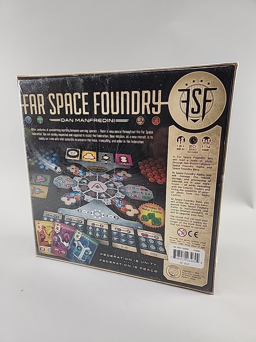 Sealed Far Space Foundry Board Game, Kickstarter Exclusives, Perfect Condition