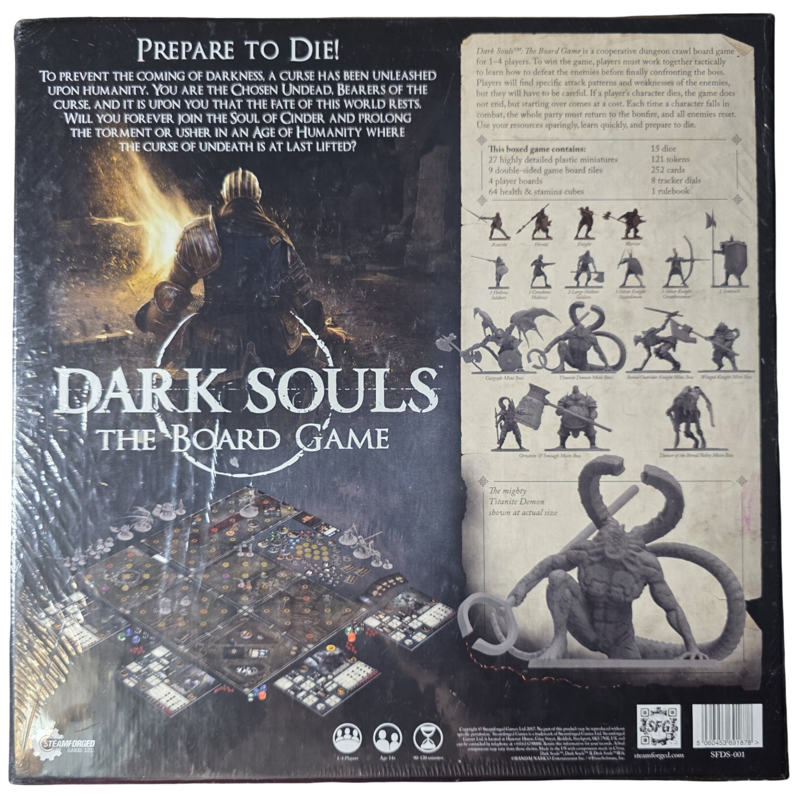Dark Souls The Board Game NEW Sealed Steamforged 1-4 Player Out Of Print Core