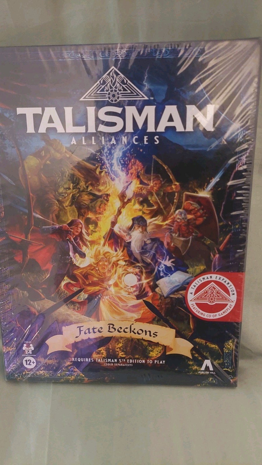 Hasbro Gaming Talisman Alliances: Fate Beckons Board Game Expansion Strategy NEW