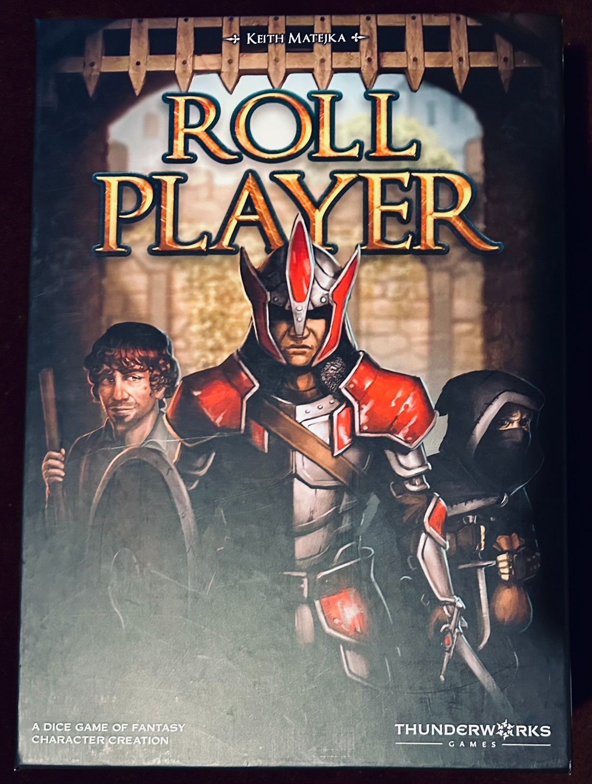 Roll Player Dice Board Game Complete NM by Thunder Works games