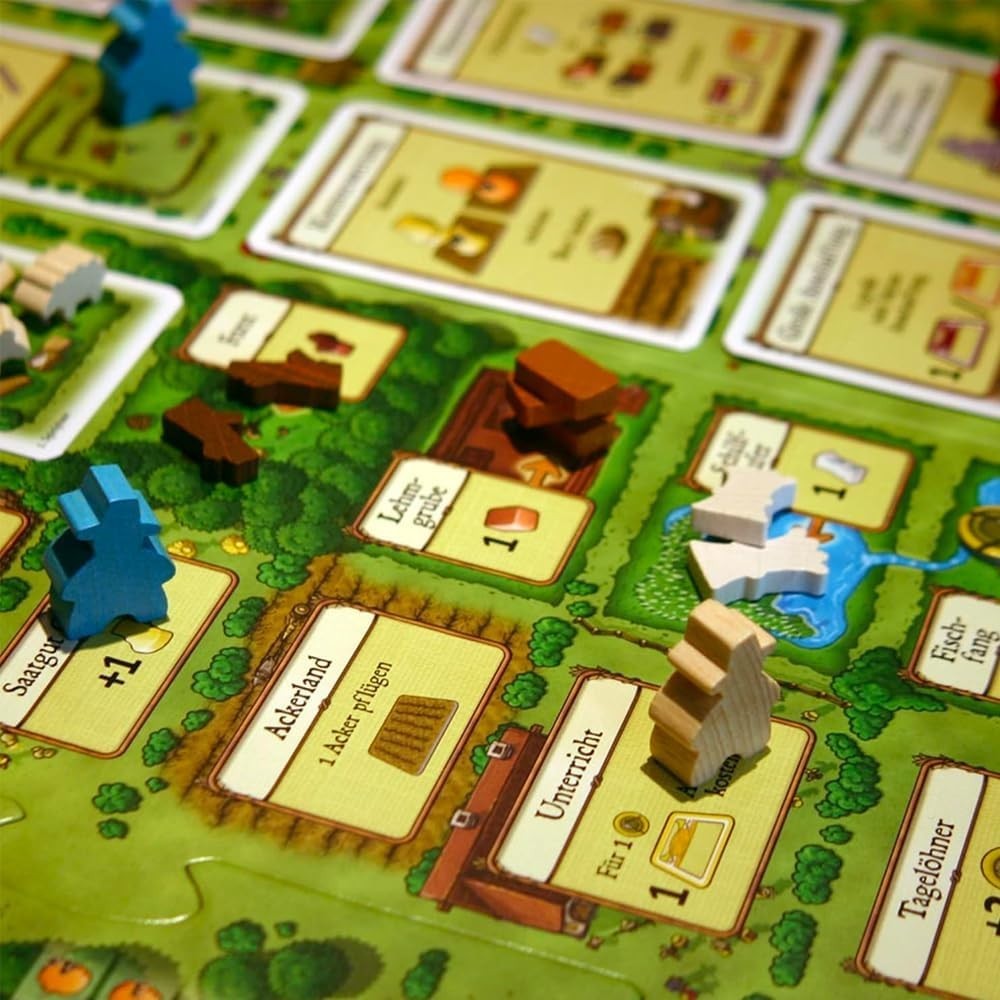 Agricola (Revised Edition) | Strategy Game | Farming Game for Adults and Teens