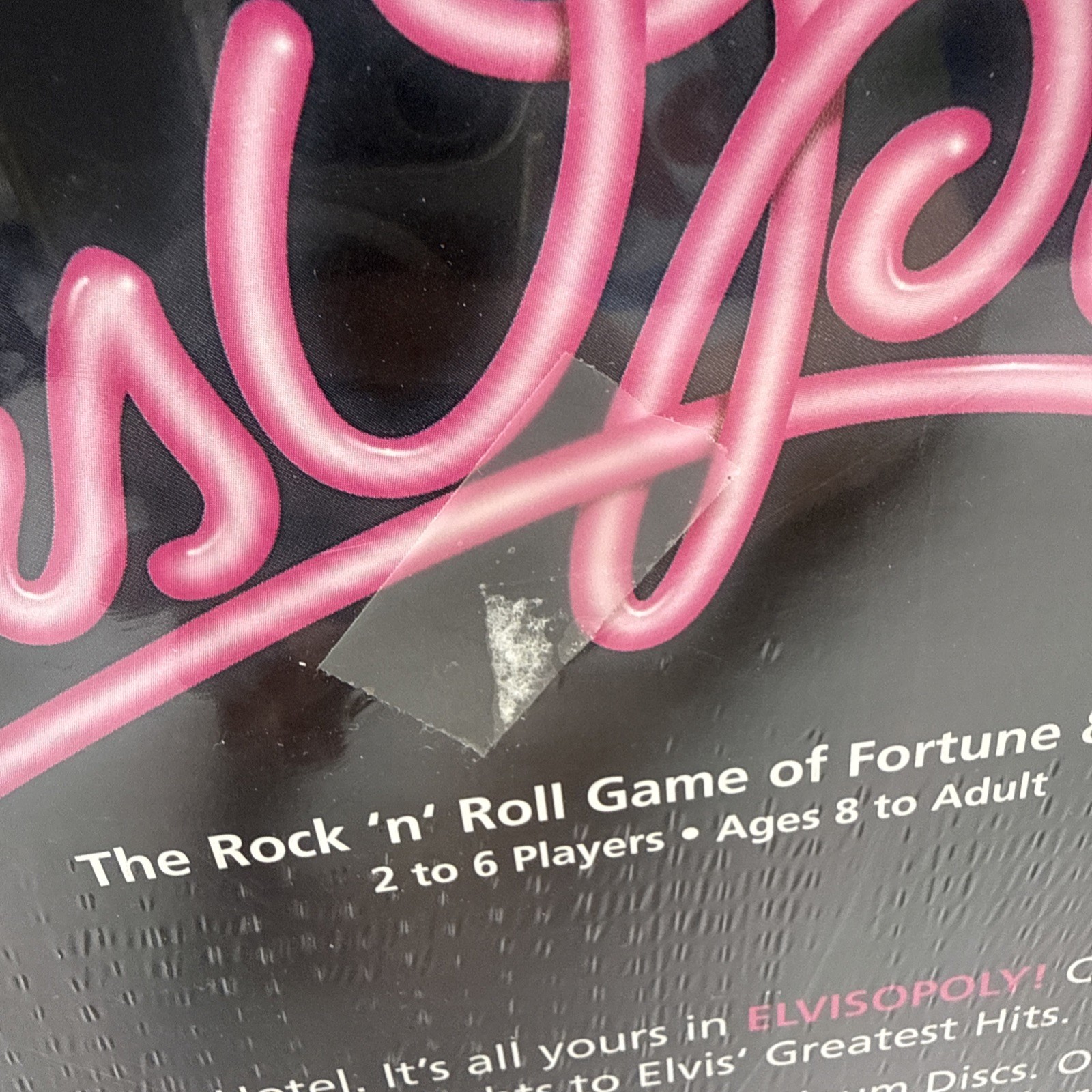 1995 Elvisopoly MONOPOLY Elvis Presley Edition Rock ‘N’ Roll Board Game SEALED