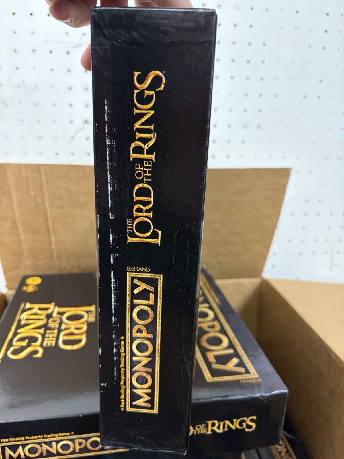 Bulk Lot of 16 New Monopoly The Lord of the Rings Board Games by Hasbro – Sealed