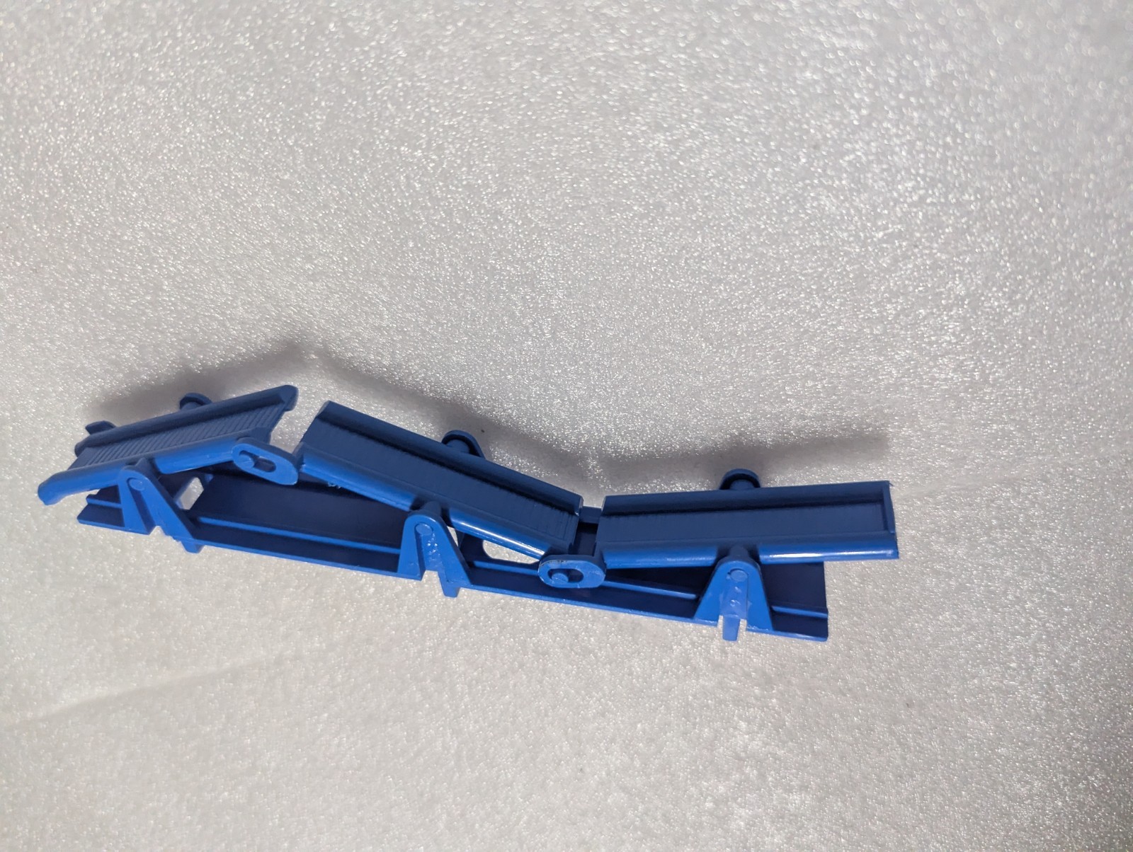 PART: Blue Tilt Bridge w Spring TOMY Screwball Scramble Marble Run 2022 Game