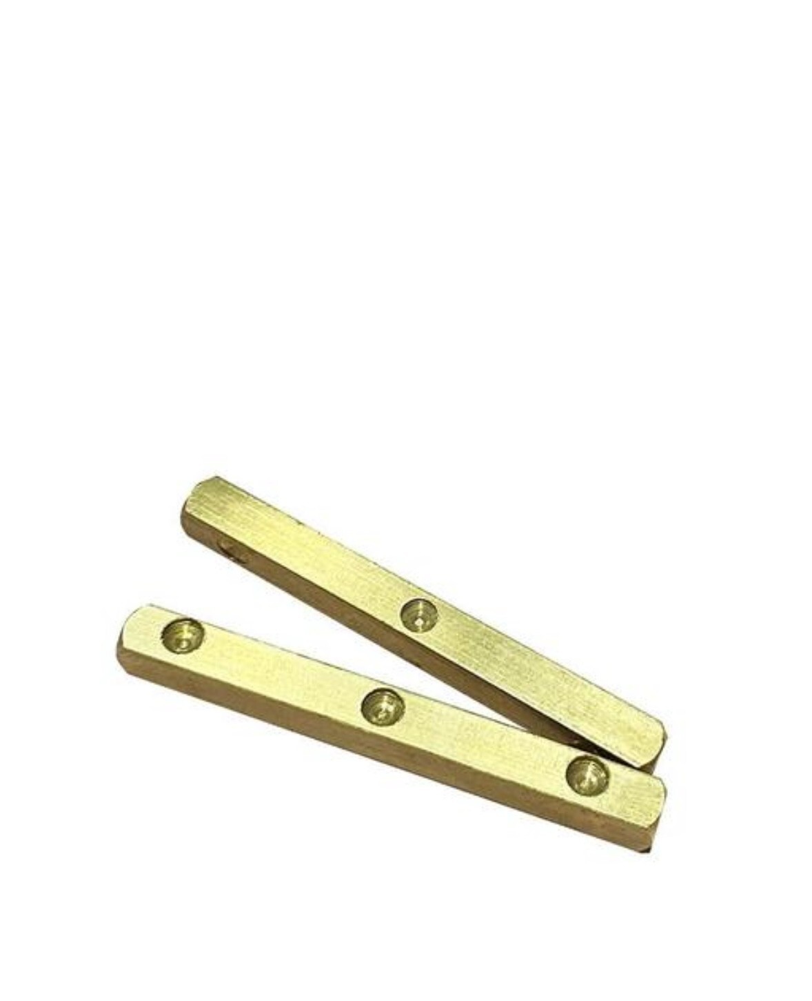 Dayakattai Pachikalu Chausar Pure Brass Pasa Pair 6mm Set Pack of 1