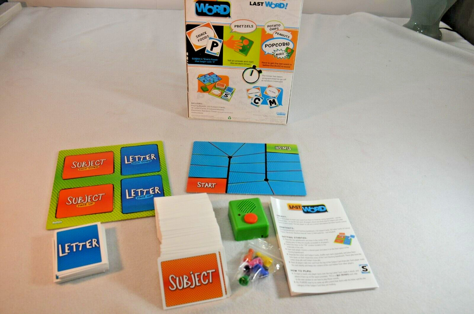 Last Word Board Game Buffalo Ages 14 and Up Complete