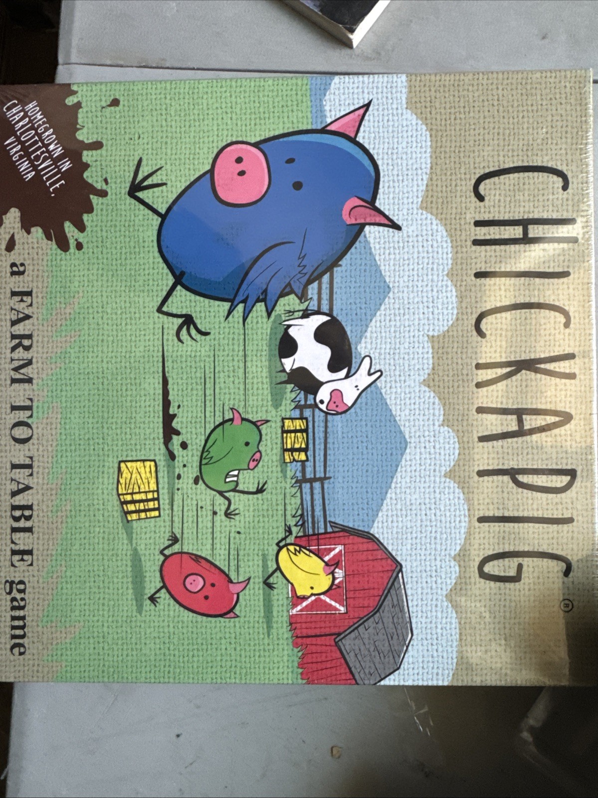 Chickapig Strategic Board Game Family Friendly Game For 2 or 4 Players with …