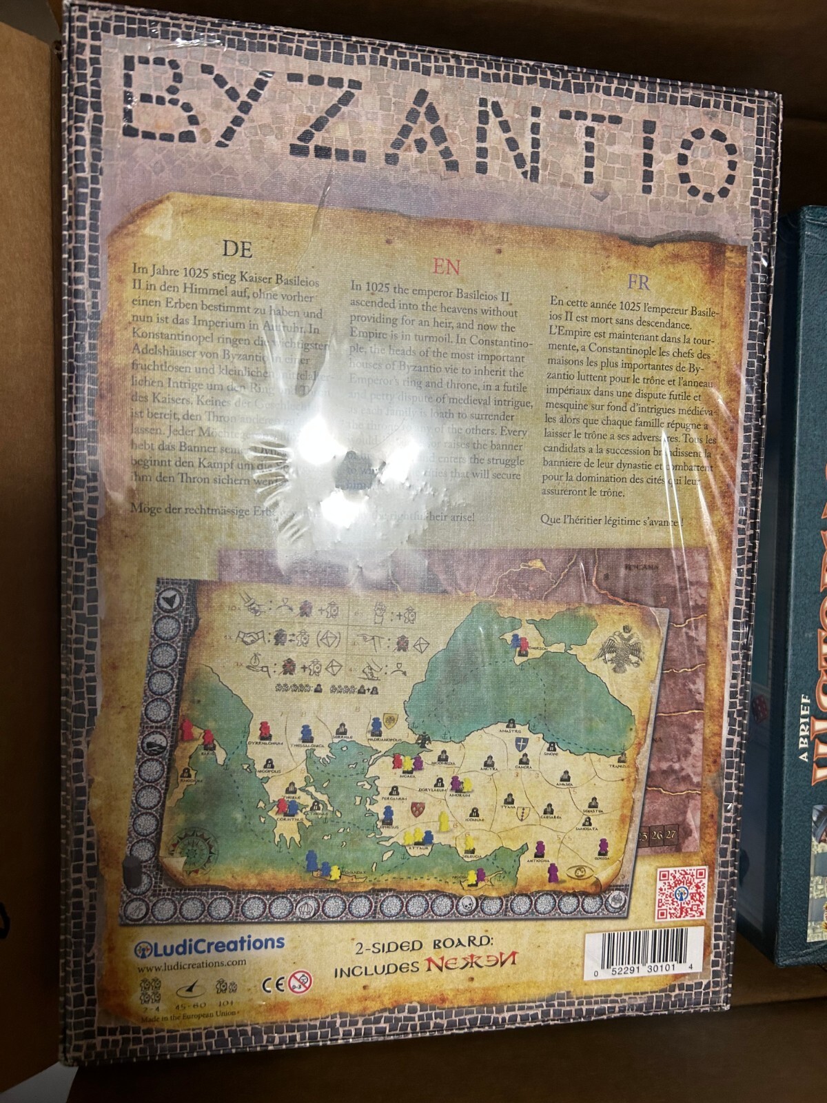 Lot of 5 Board Game Euro Byzantio, Tash Kalar, Rome A Brief History of the World