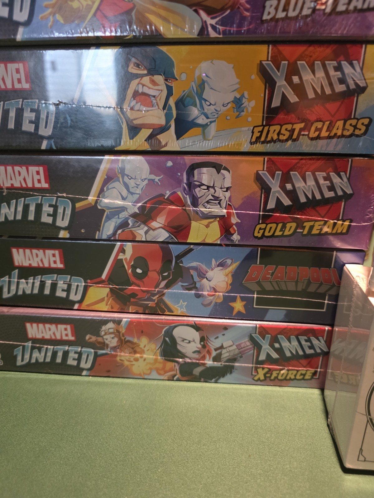 Marvel United X-Men Uncanny Pledge Brand New In Shrink – With Upgrades & Playmat