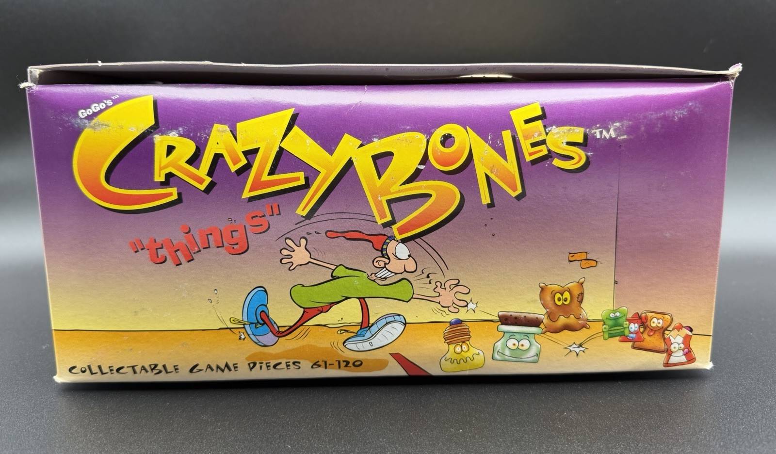 Crazy Bones Things Display Box 36 Sealed Packs Chance of Aliens Variation