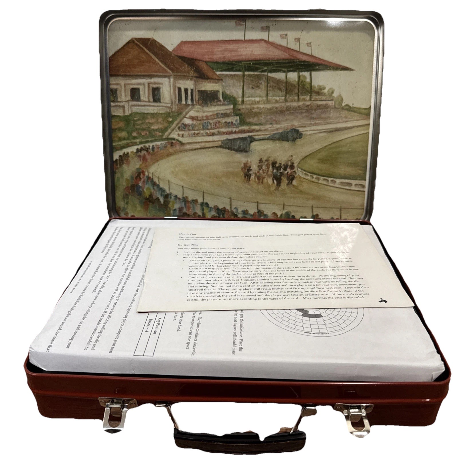 Stretch Run Horse Racing Game Front Porch Classics Derby Edition Strategy New