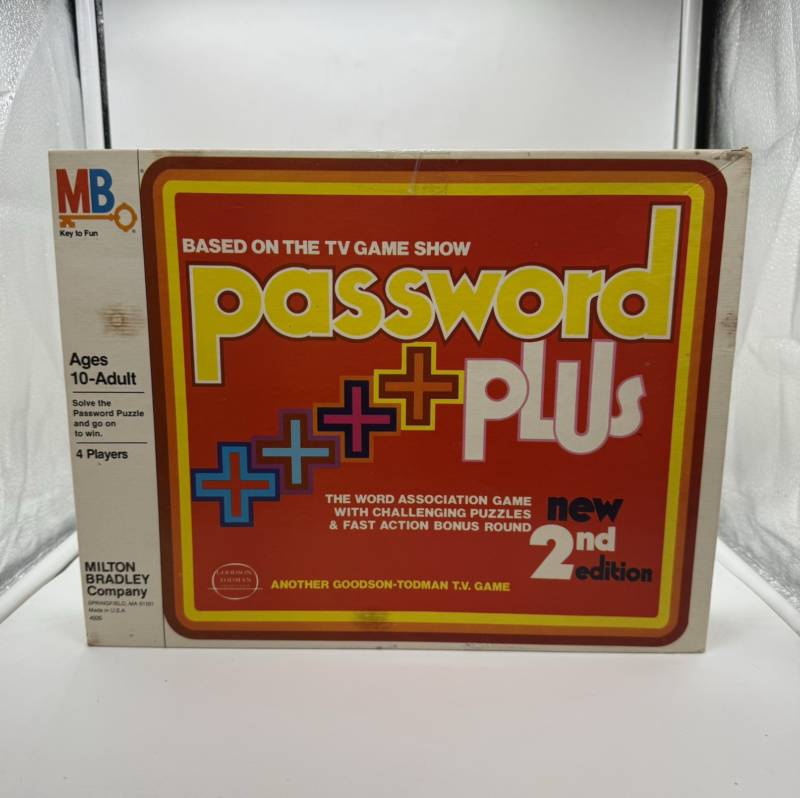 Milton Bradley Password Plus Word Game TV Game Show 1978 MPN 4926 4+ Players