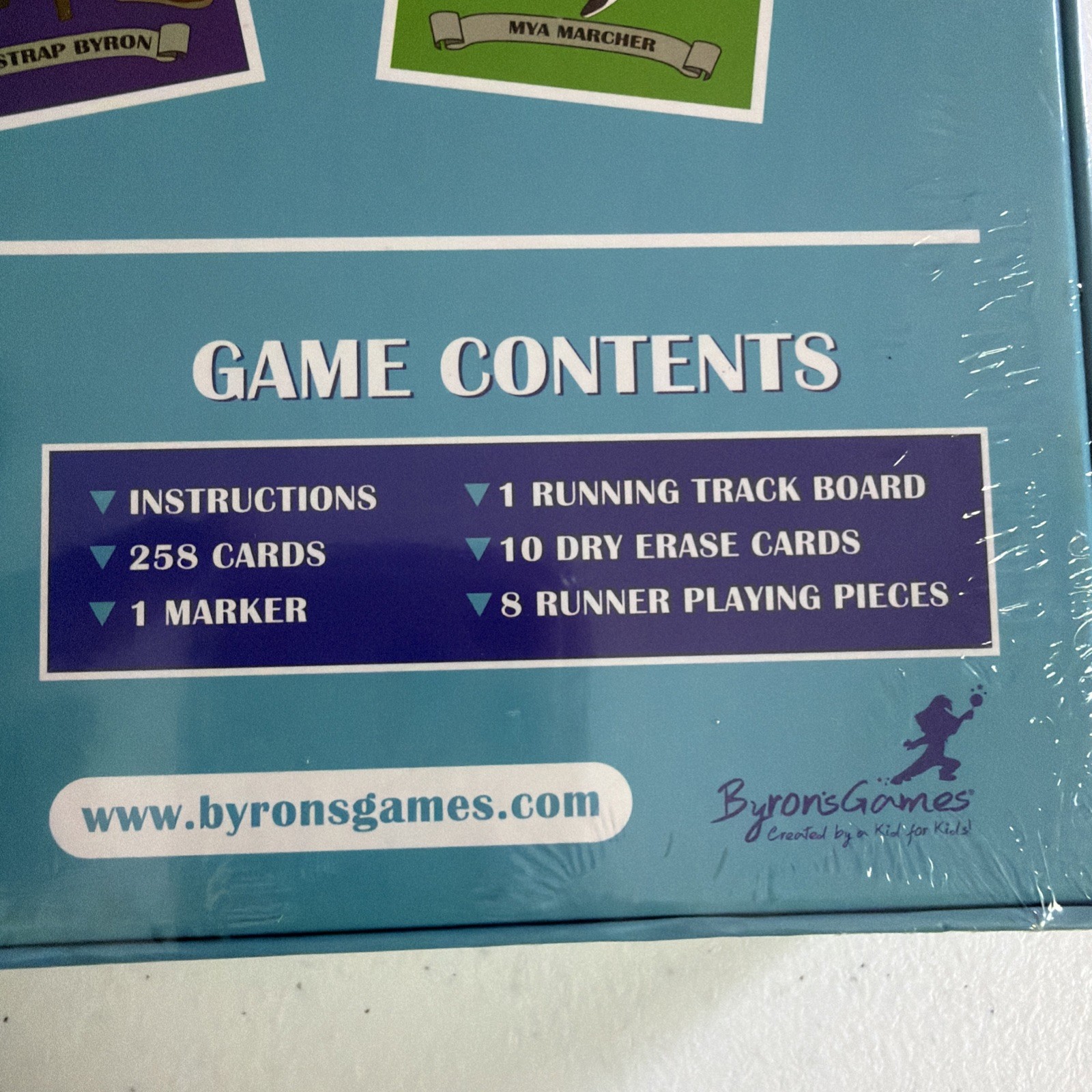 Math Sprint Mental Game Byron’s Sealed RARE tutor addition problem solving teach