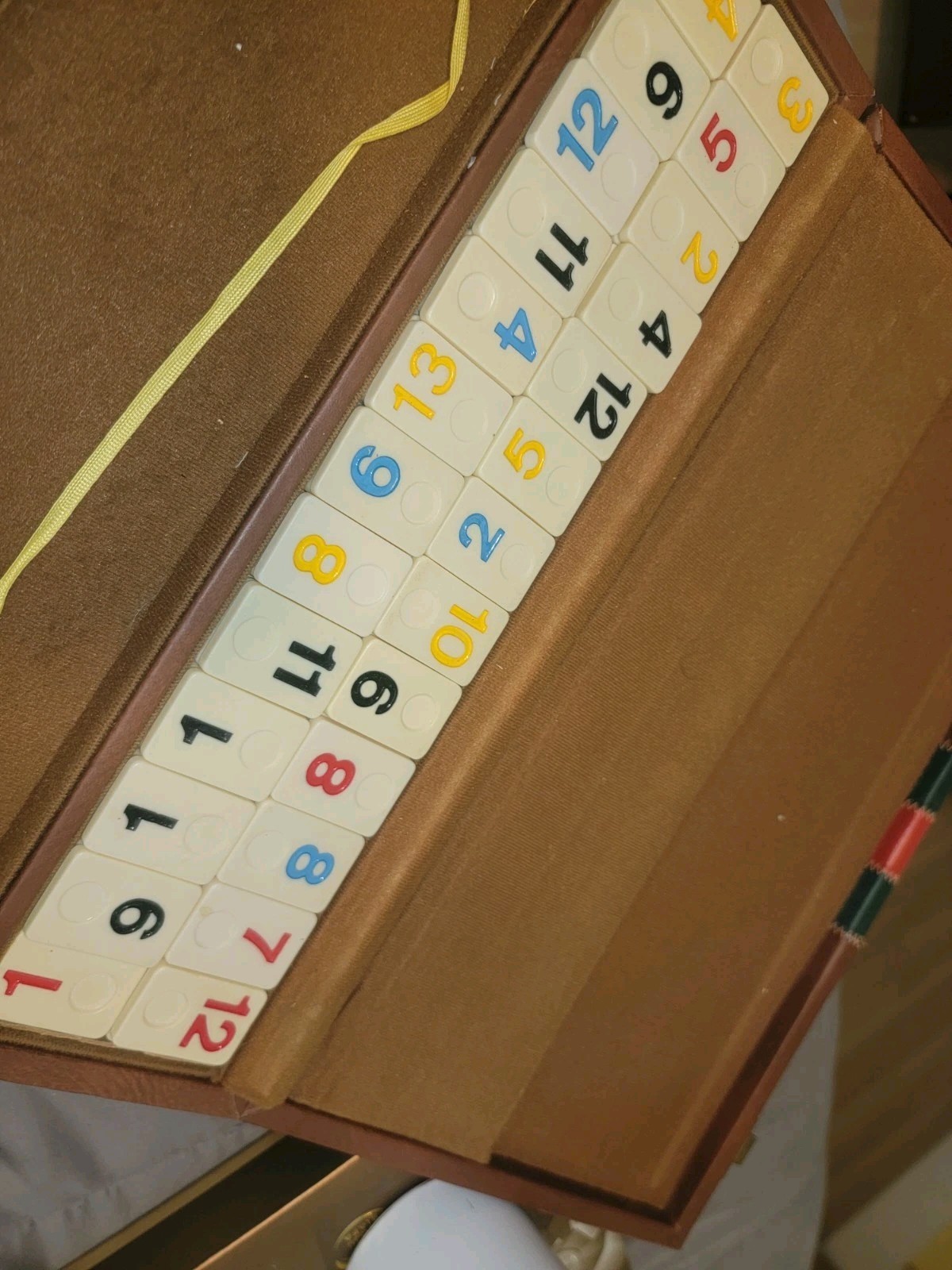 Vintage Rumi Blok Game Rummikub Nice Condition