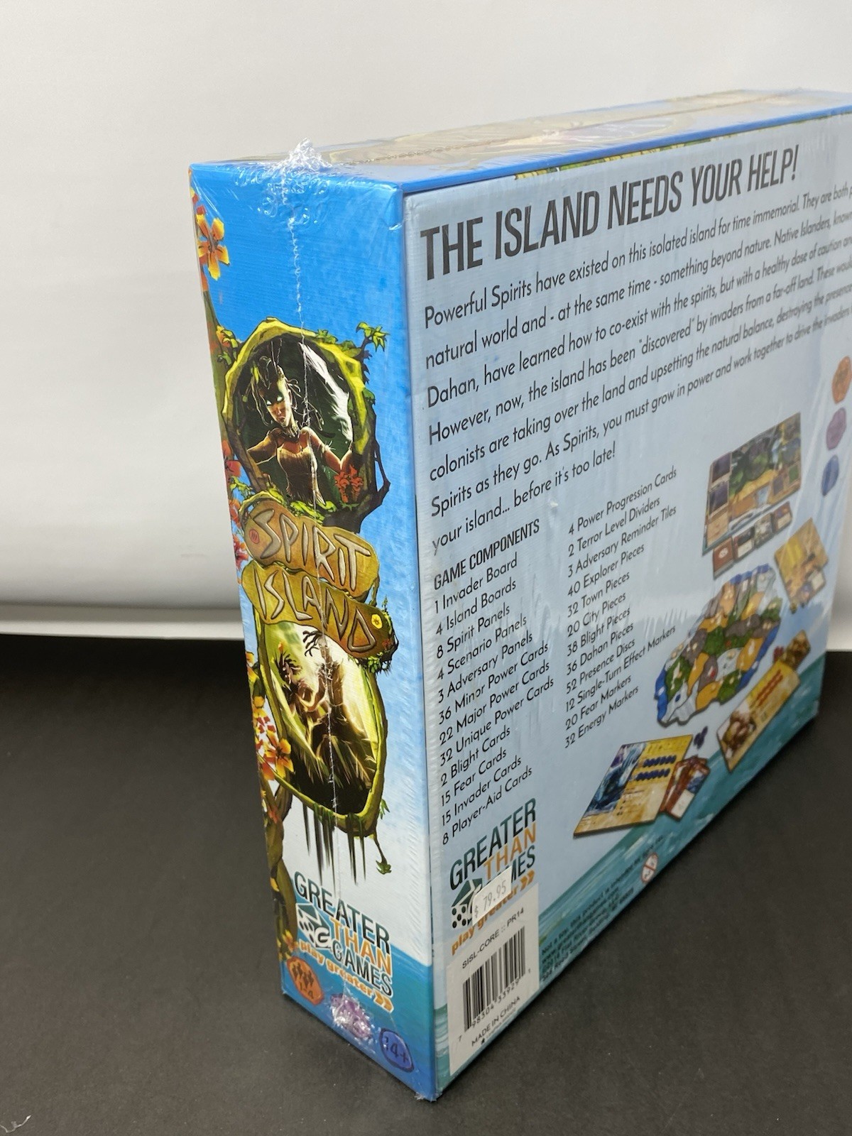 Spirit Island Base Core Board Game Greater Than Games (1-4 Players) New Sealed