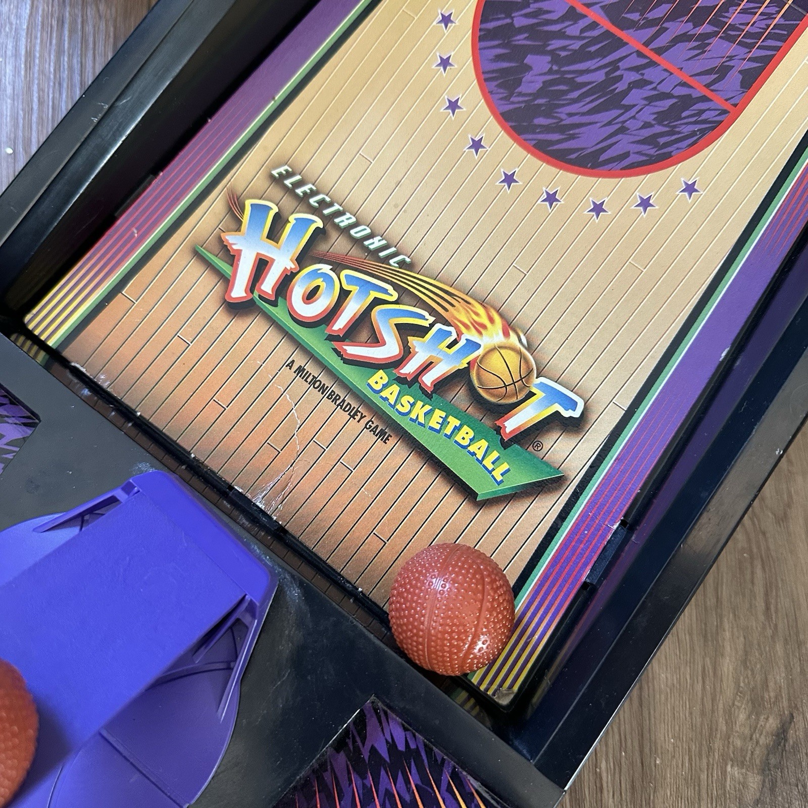 Vintage Milton Bradley Electronic Hotshot Basketball 1997 – Read Description