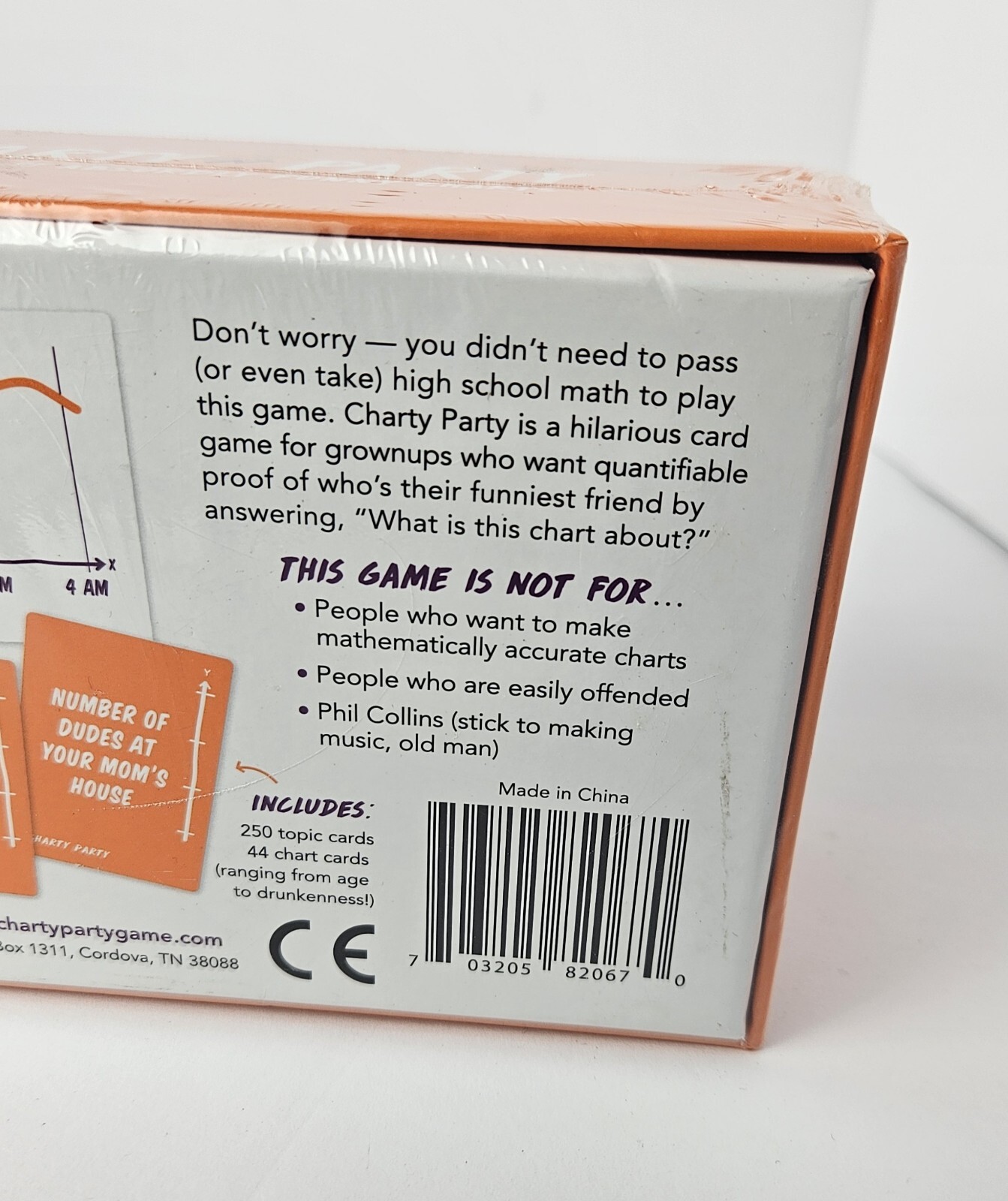 Charty Party, The Game of Absurdly Funny Charts Adult Card Game BRAND NEW SEALED