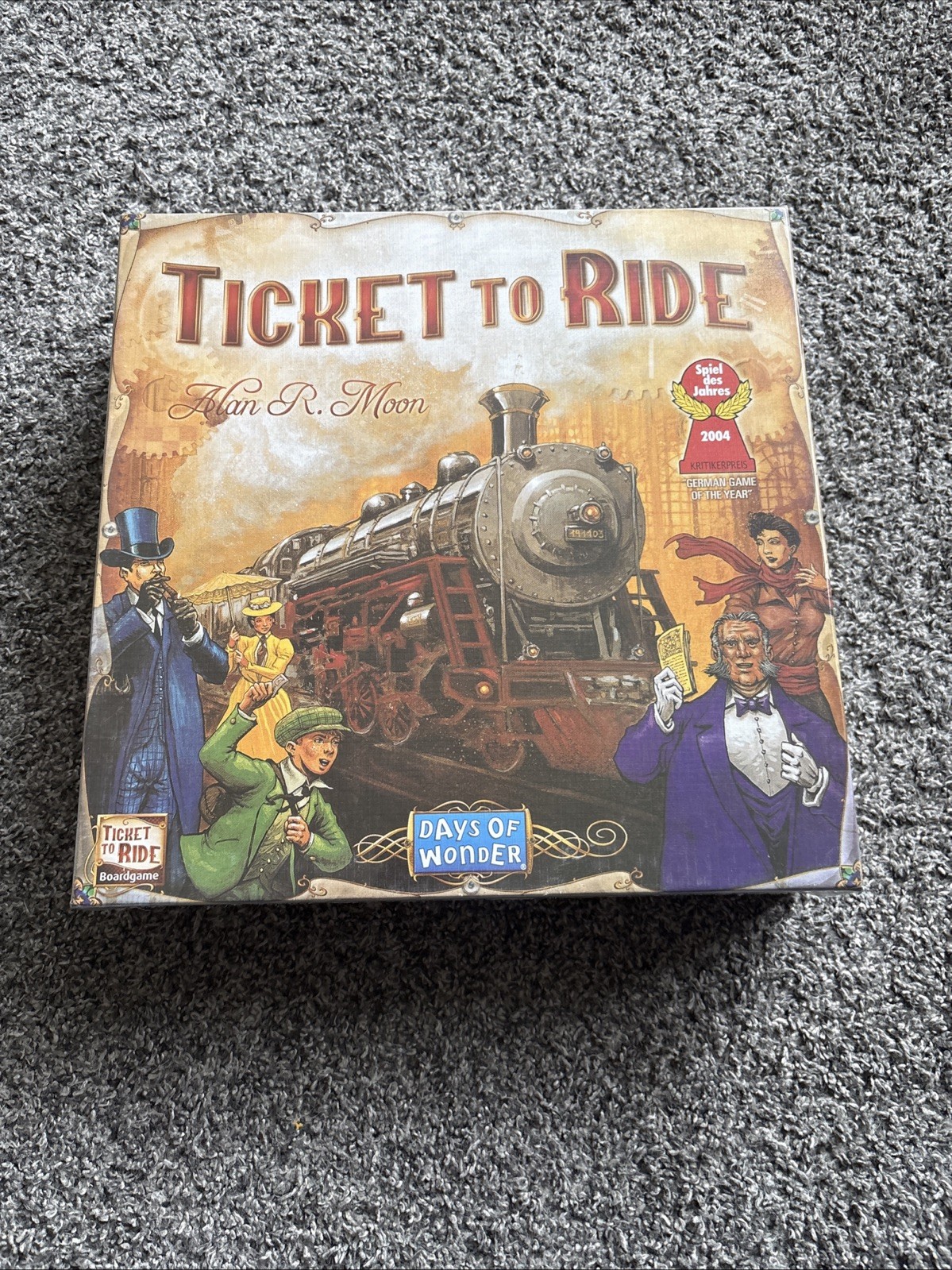 Days of Wonder Ticket To Ride by Alan R. Moon Train Adventure Board Game