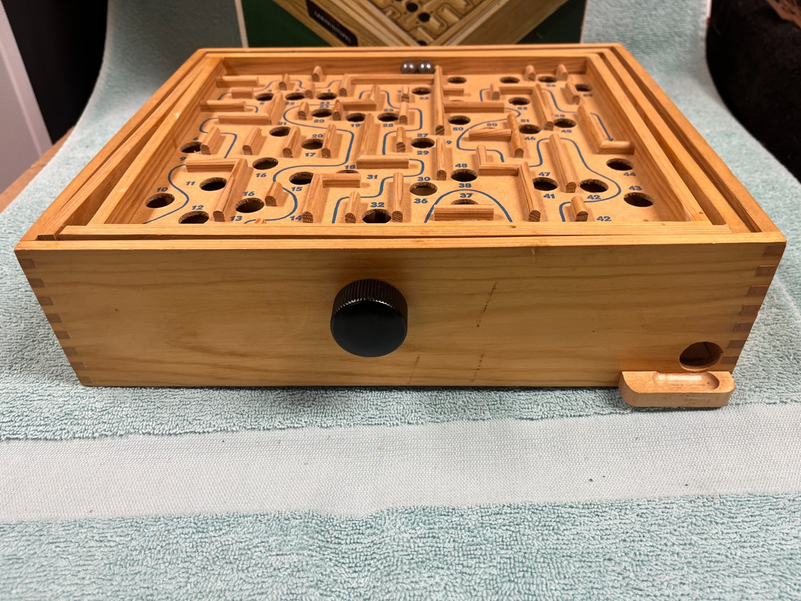 Brio Labyrinth Wooden Maze Game Model 31804 with Original Box & Balls Sweden