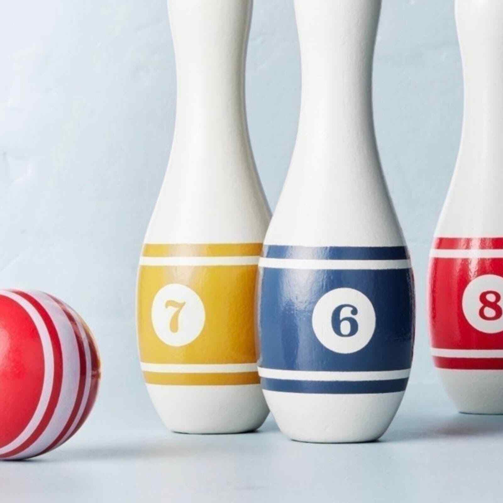 Hearth and Hand Lawn Bowling Set 12 PC with Magnolia