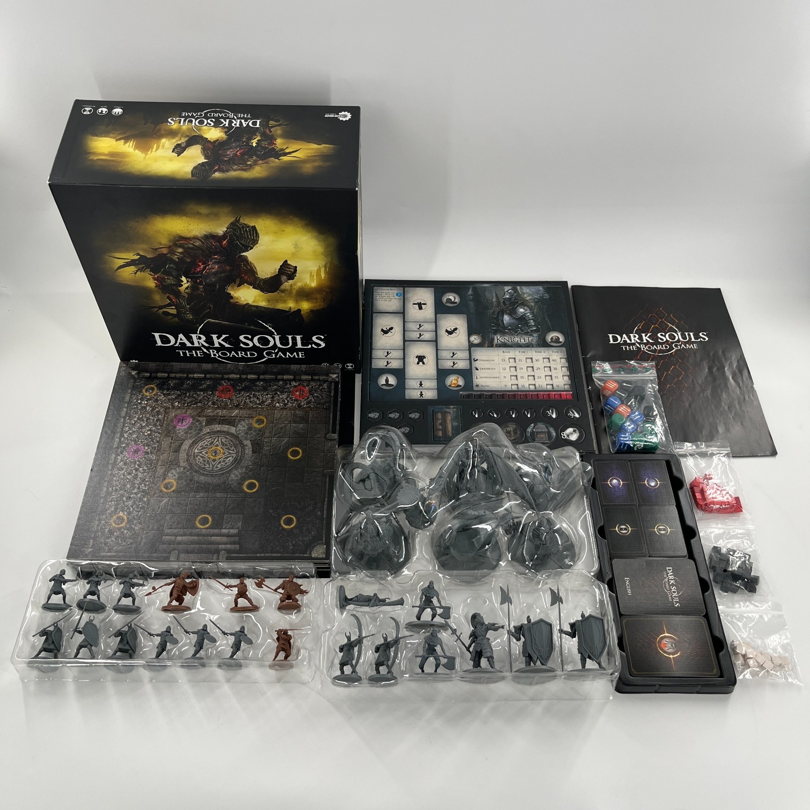 Dark Souls The Board Game Core Set 100% Complete Steamforged Games Ltd. 2018