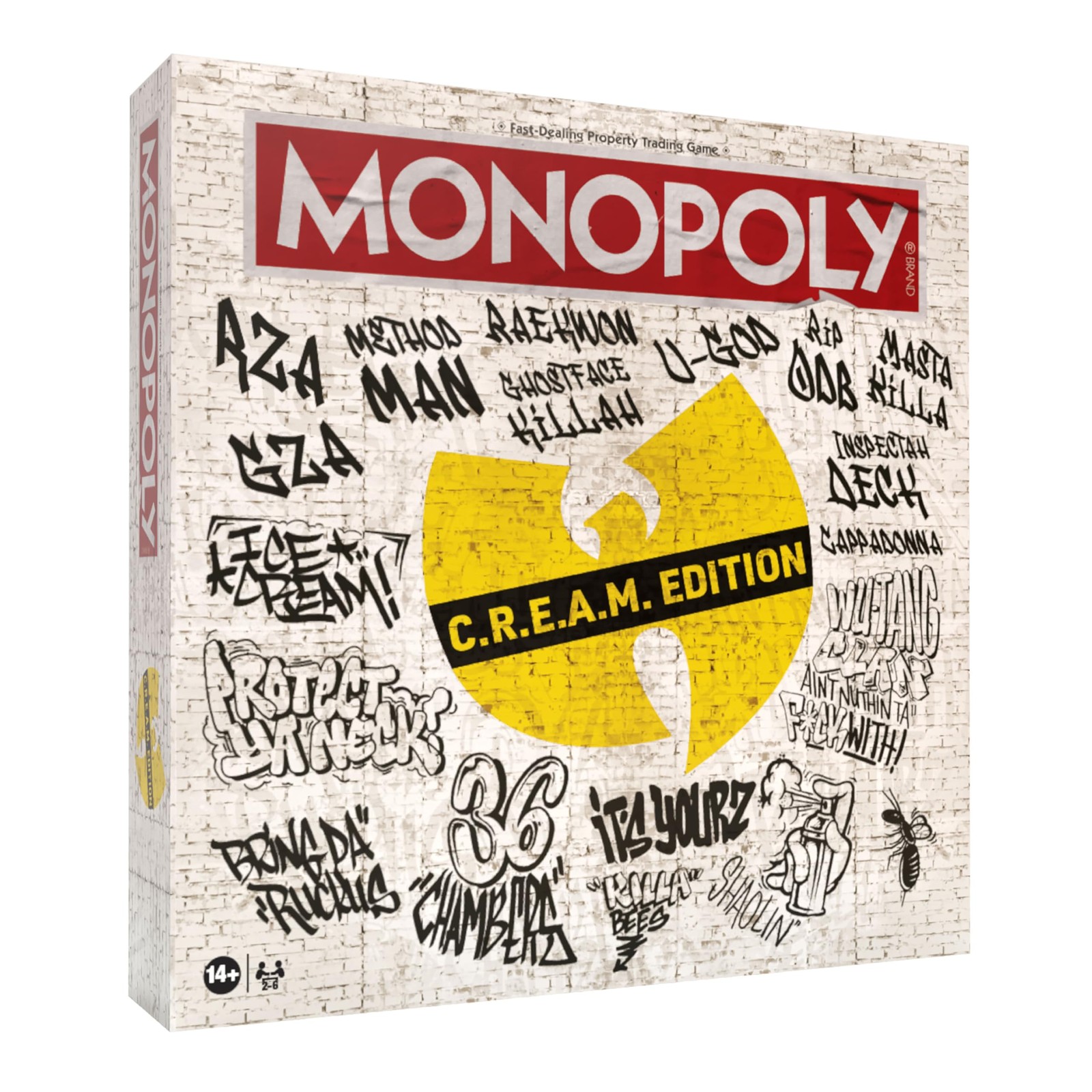 Monopoly: Wu-Tang Clan, Features Exclusive Tour Poster Art – C.R.E.A.M. Edition