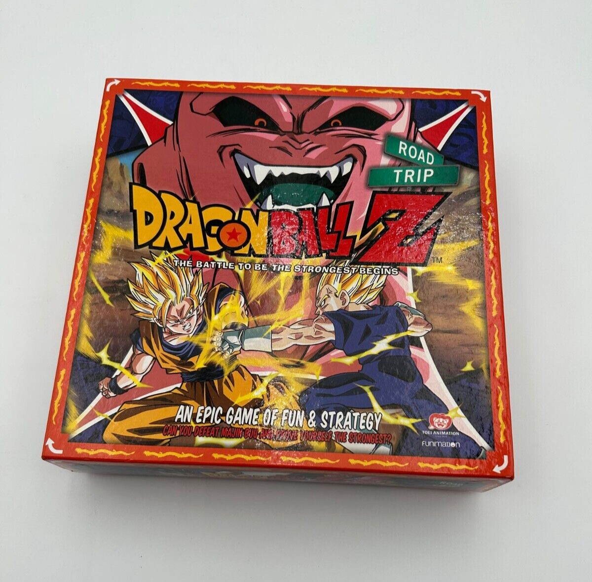 Dragon Ball Z Road Trip Board Game 2-4 Players Anime Manga Aquarius Complete