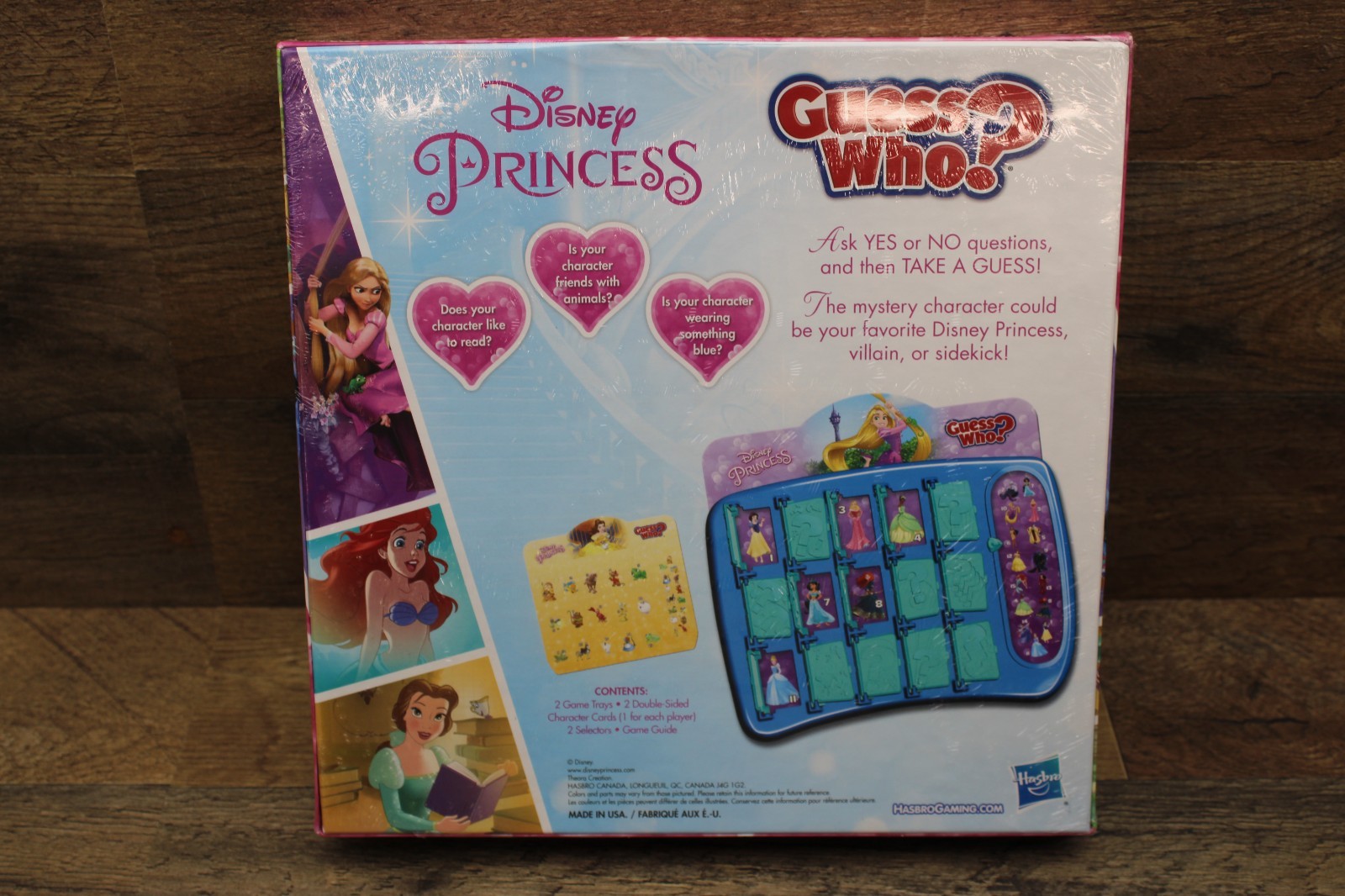 GUESS WHO? GAME : Disney Princess 2016 Hasbro Edition – Complete