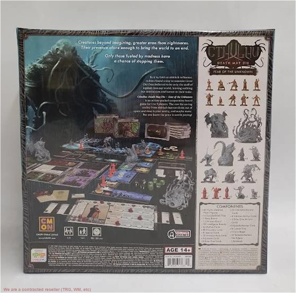 Cthulhu – Death May Die – Fear Of The Unknown SEE DETAILS