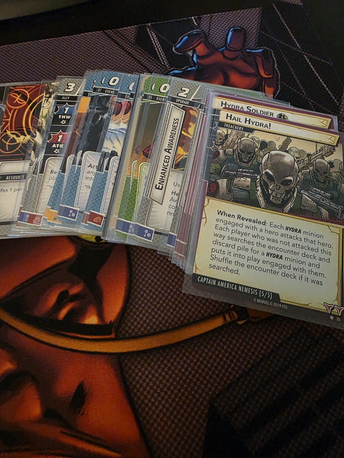 Marvel Champions LCG Captain America Hero Pack