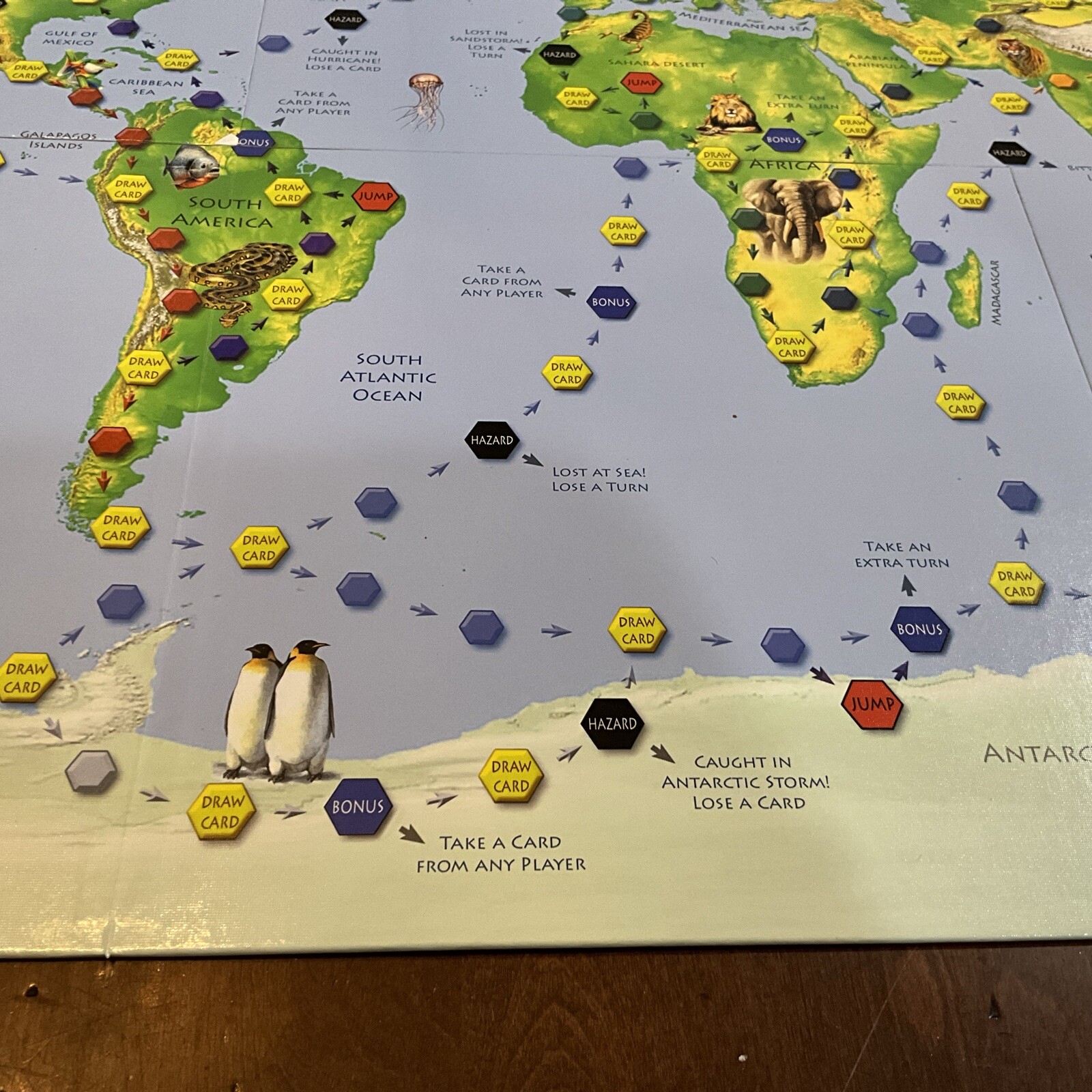 Traveling Animals Race To Save The Animals Board Game