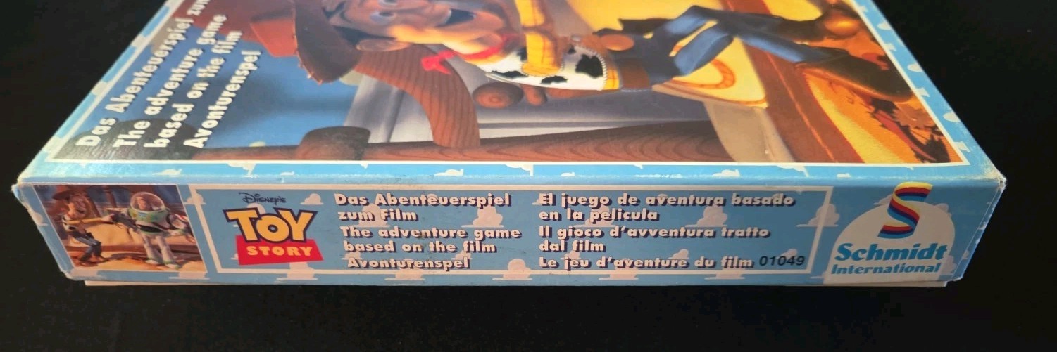Based on Disney’s Film: TOY STORY THE ADVENTURE GAME Rare, Vintage, German Made