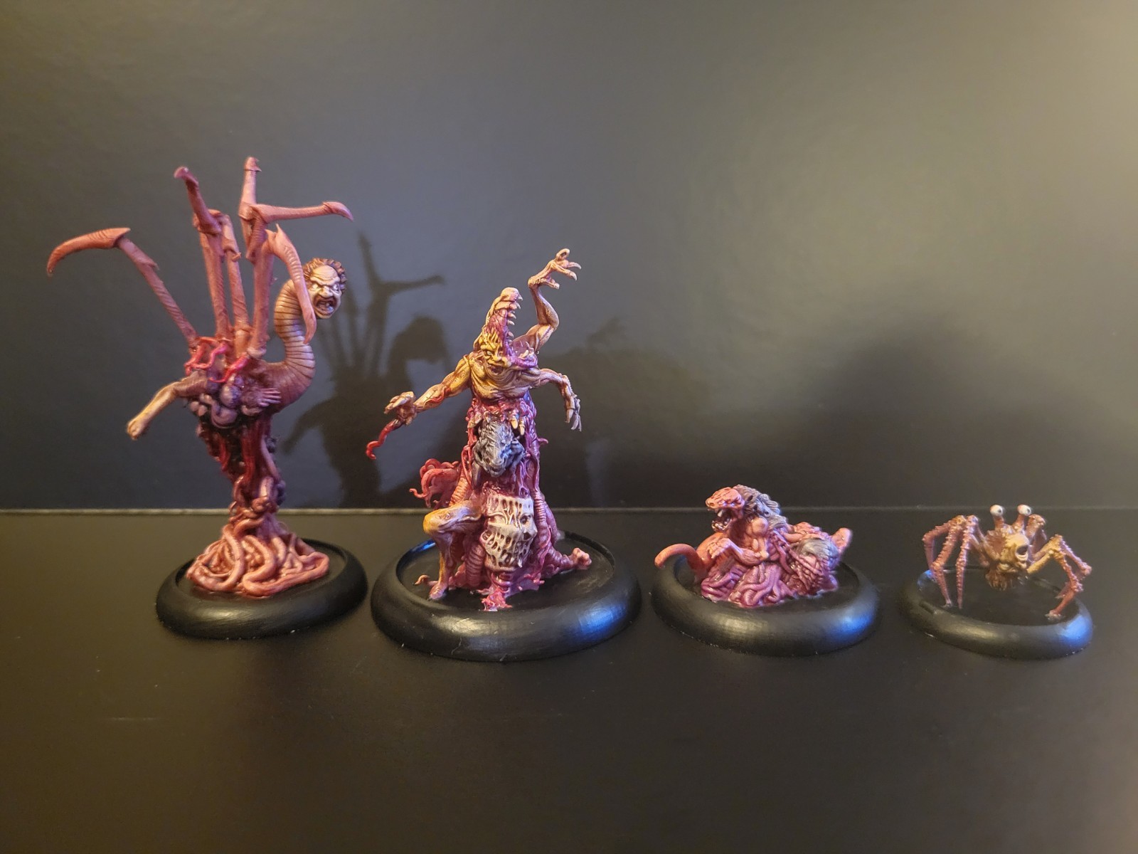 The Thing Board Game – Painted Alien Miniatures Set – AFTERMARKET – Pendragon