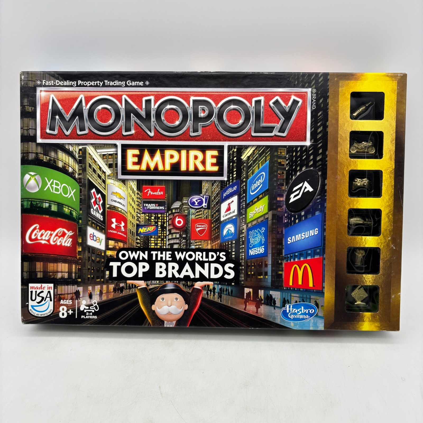 Monopoly Empire COMPLETE Hasbro Gaming 2013 Beats Xbox Coca Cola McDonalds