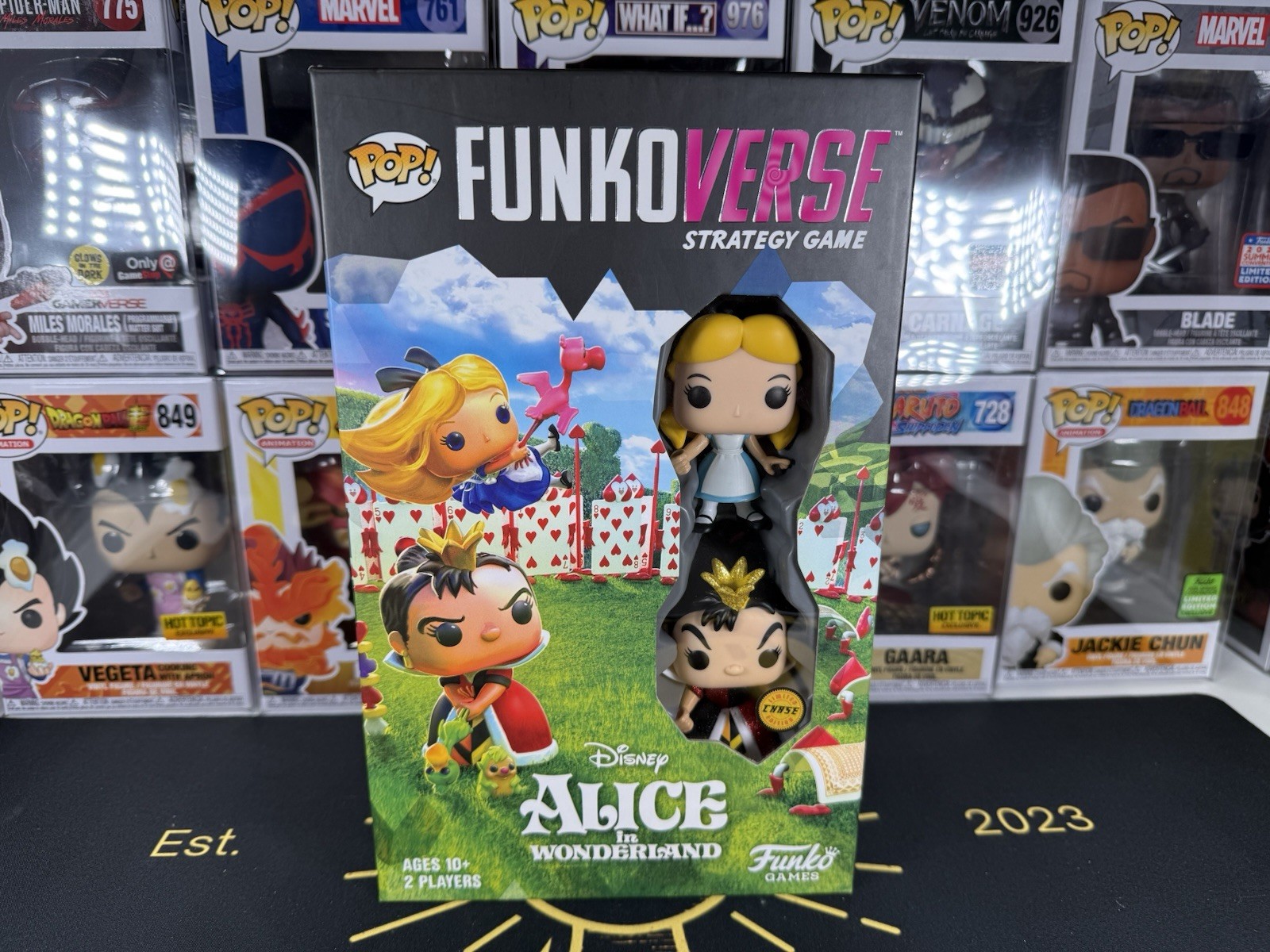 Funko Verse Alice In Wonderland Strategy Board Game Funkoverse Diamond Chase