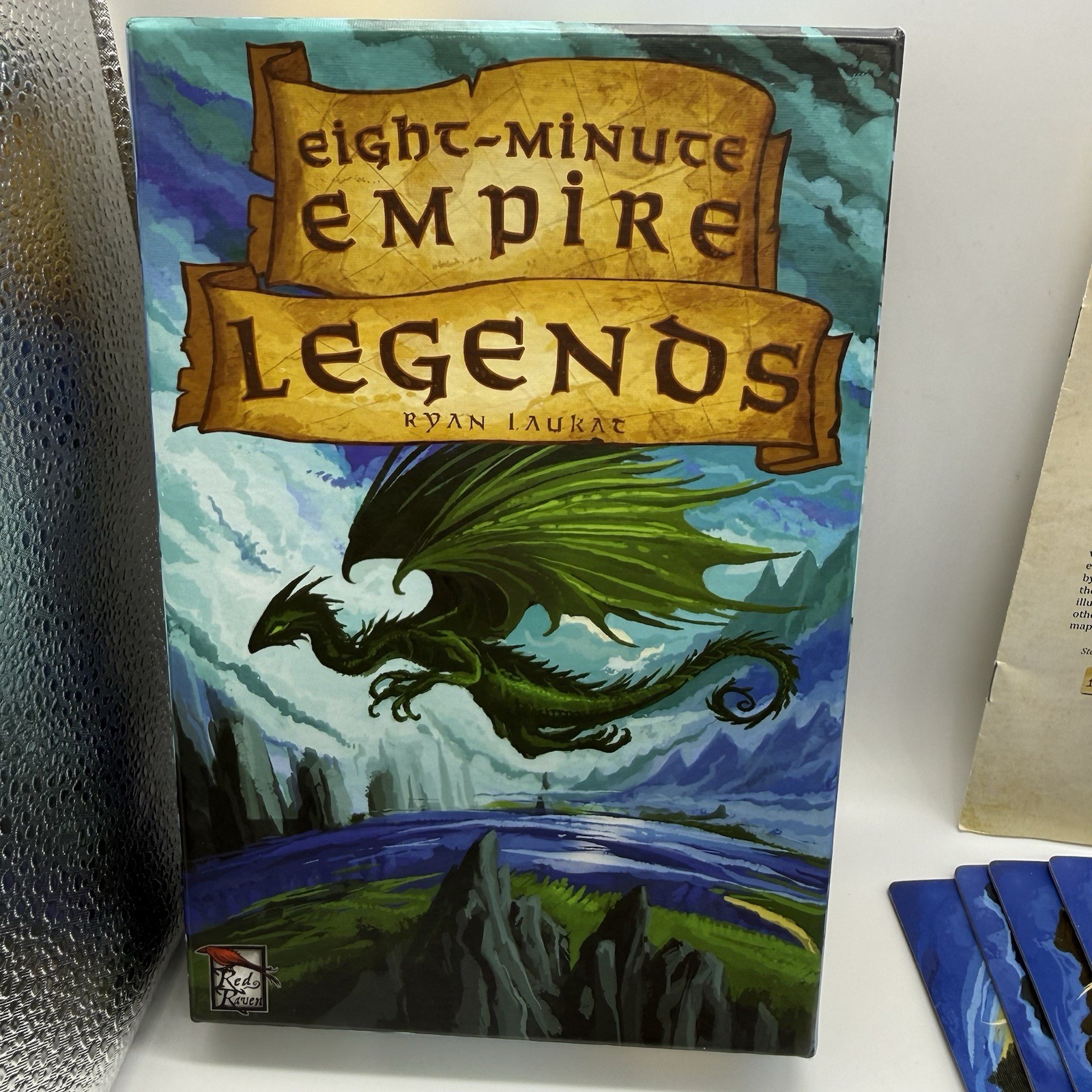 Eight Minute Empire Legends Board Game 2013 Red Raven Games Ryan Laukat Complete