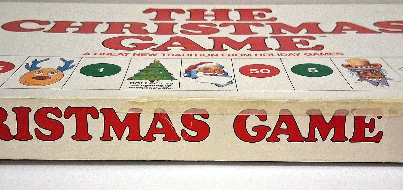 Christmas Game ~ Holiday Games 1980 ~ Used ~ Missing One Easy to Replace Piece
