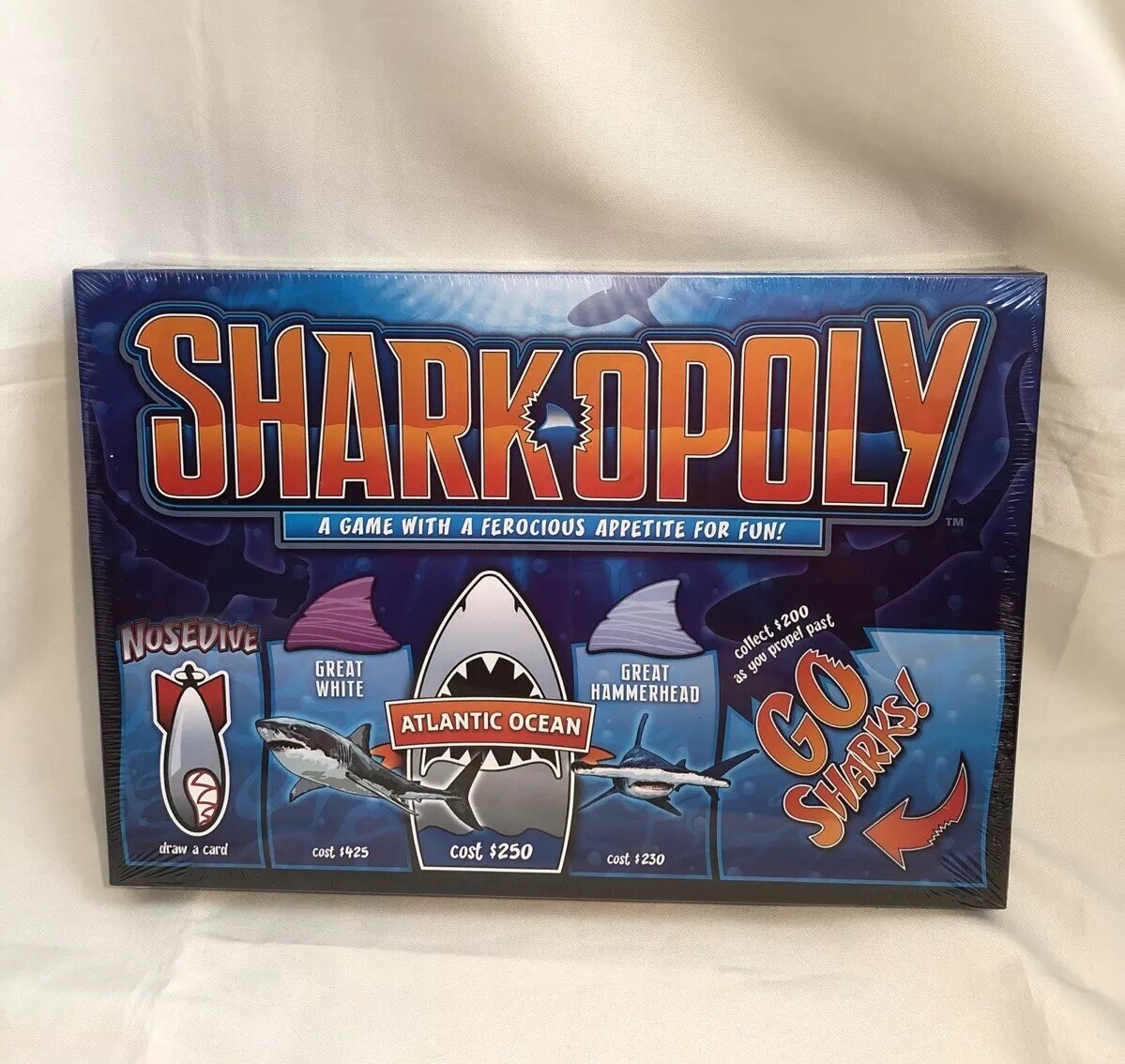 Sharkopoly Board Game NEW