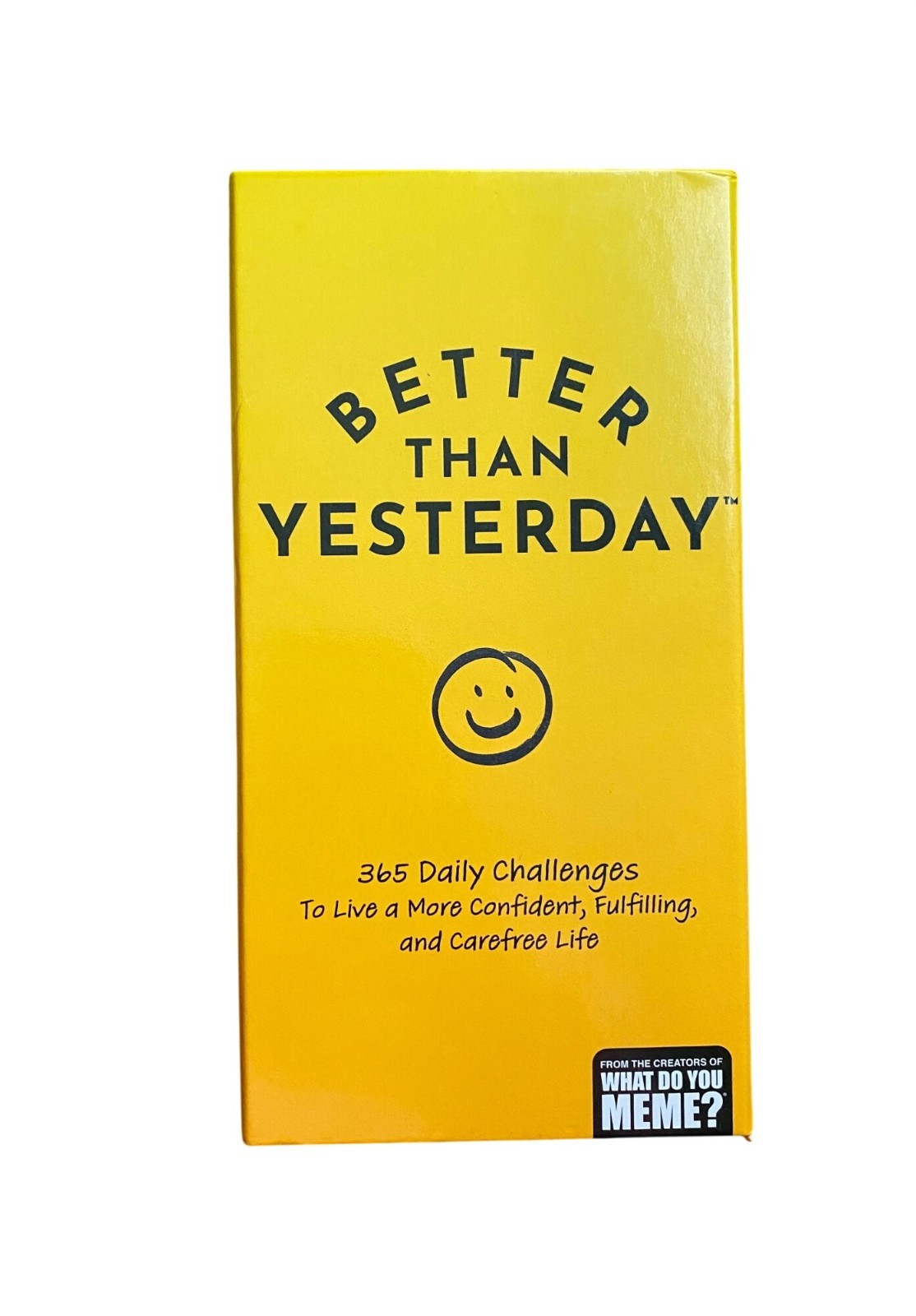 What DO You Meme? Better Than Yesterday – A Mindfulness Game NEW IN BOX