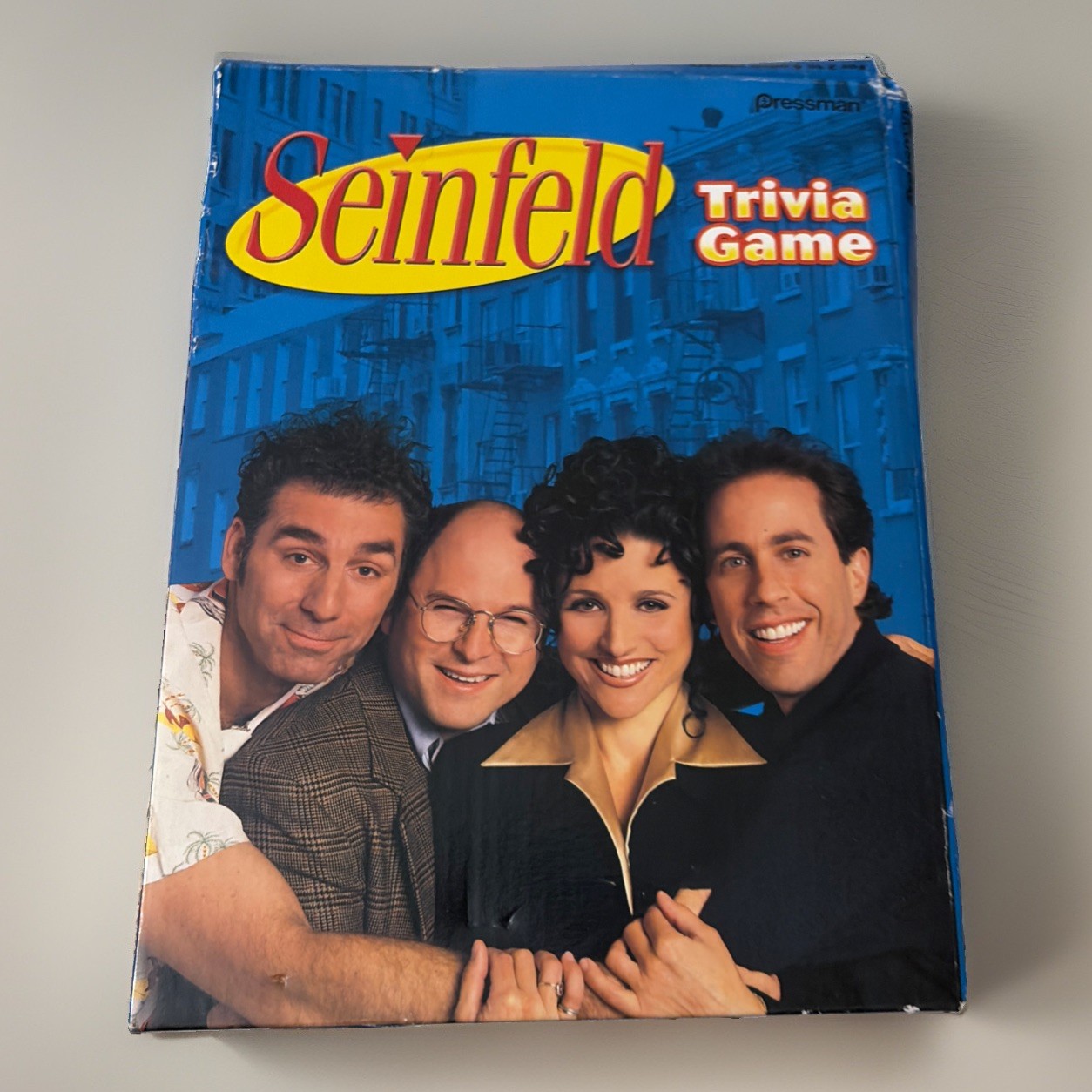 Seinfeld Trivia Game Pressman 2009 Adult 2-4 Player NEW open Box