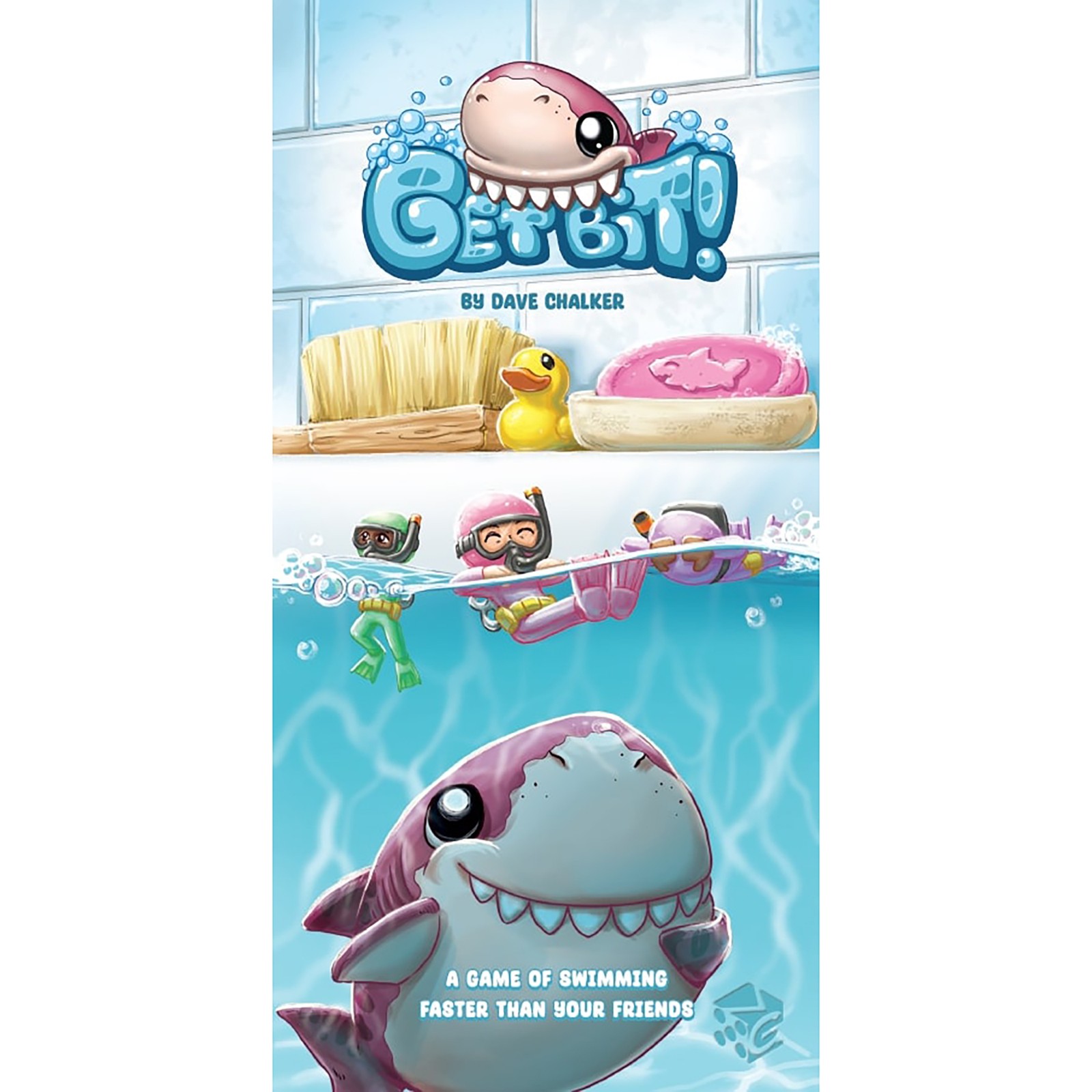 Greater Than Games Get Bit Family Card Game, Ages 7+